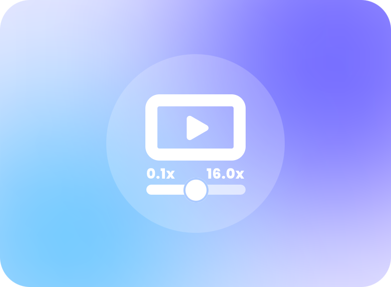 video speed icon