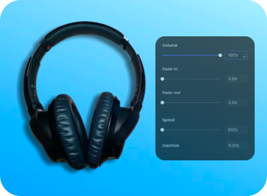 use online tools to edit audio in clipfly