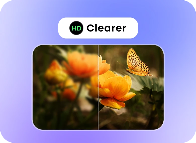 make a video clearer online with clipfly ai video unblur tool