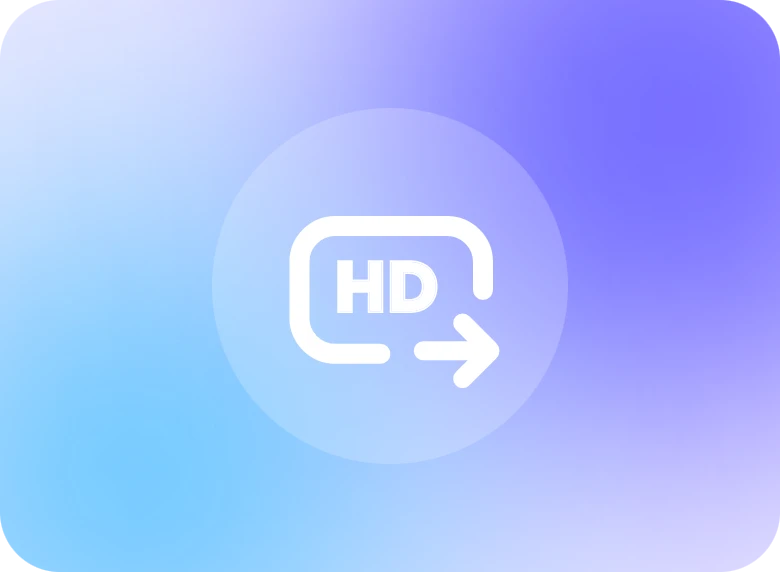 gradient blue hd quality icon