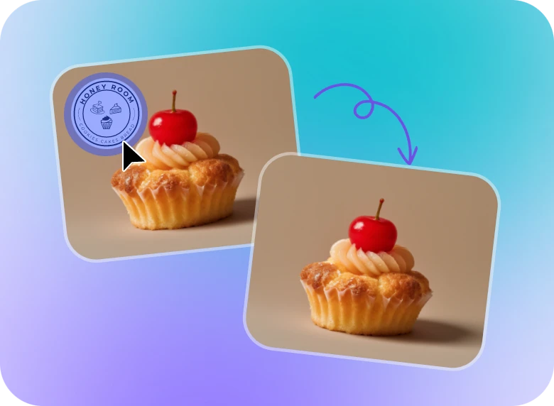 remove-object-from-the-cupcake-video-with-clipfly