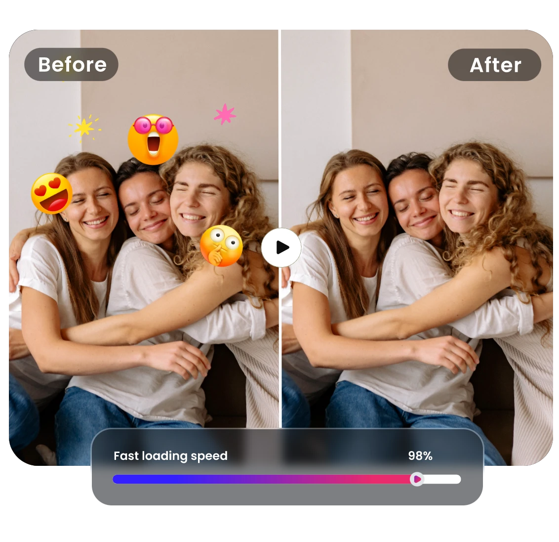 remove-stickers-from-a-video-featuring-three-girls-hugging-in-an-instant