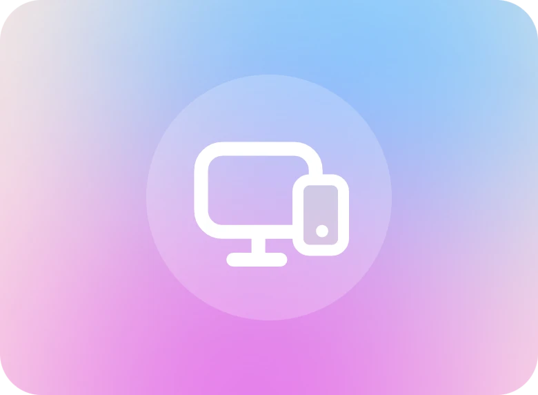 gradient icon suitable for computer and smartphone and any device