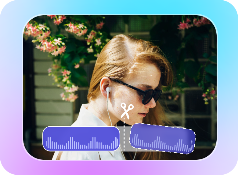 use clipfly cutter to cut the audio in video