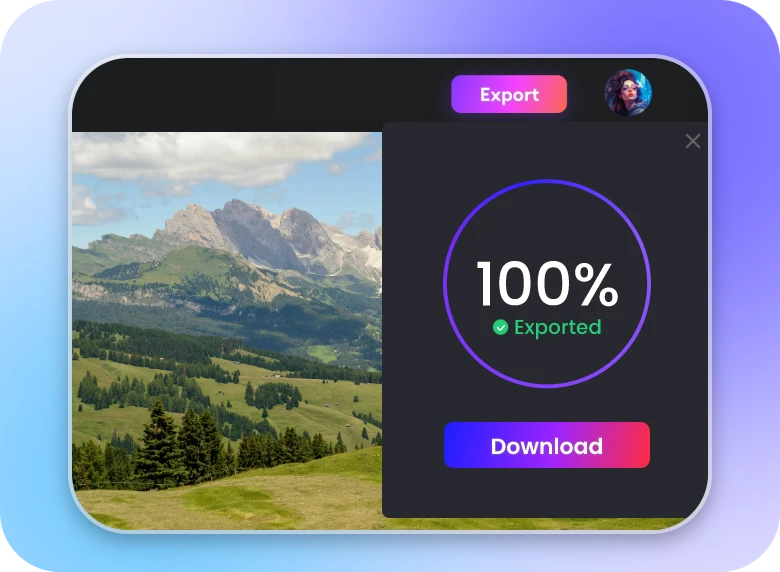 download the text free video of a mount view from clipfly