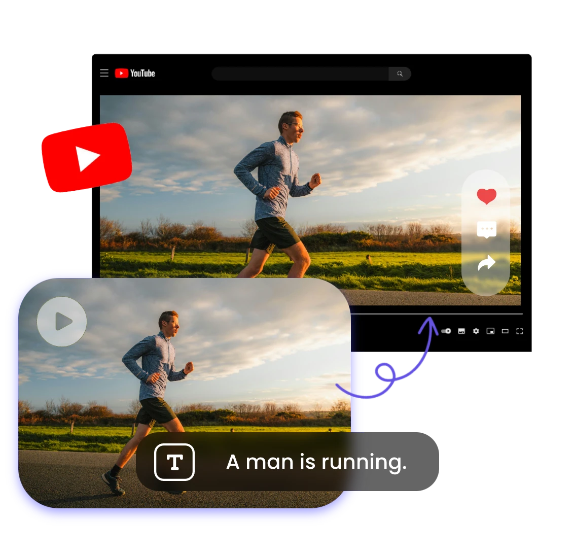 use clipfly ai video generator to create a frame with ai and turn it into an ai video for youtube