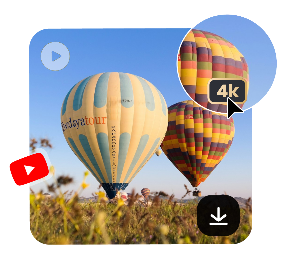 high-quality download the trimmed youtube video in 4k