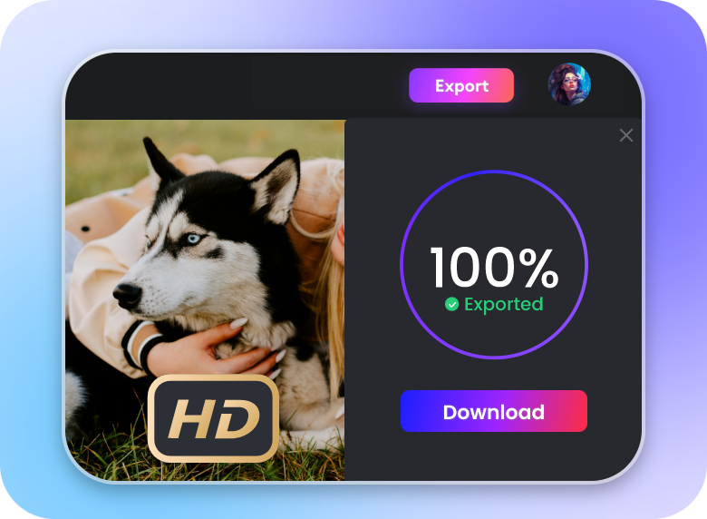 download a converted gif in high quality