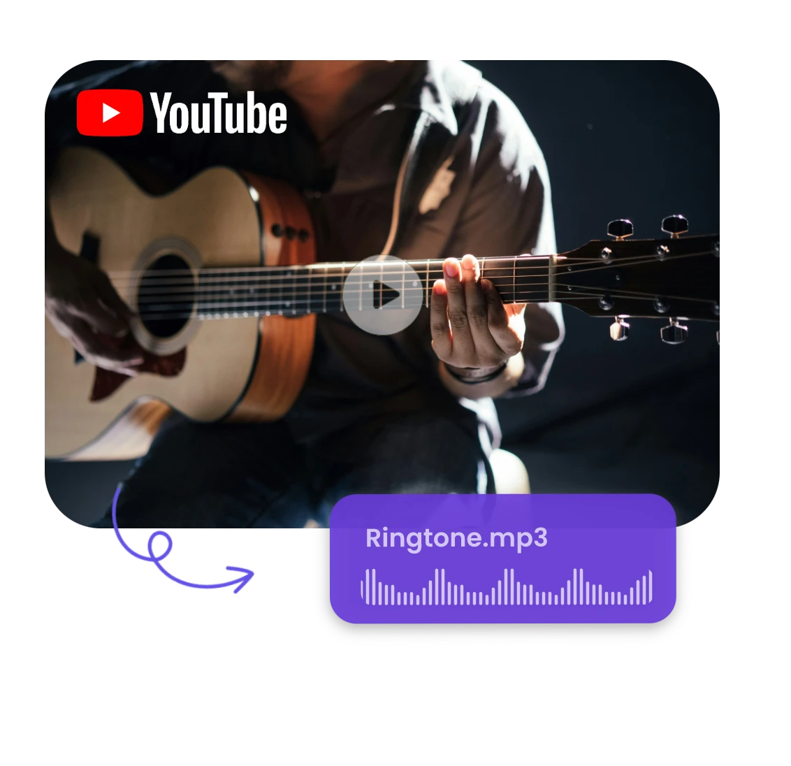 convert youtube videos to ringtones with clipfly ringtone maker