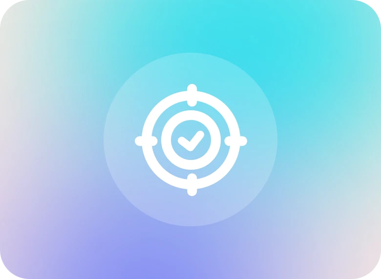 gradient blue accurate and lifelike effect icon