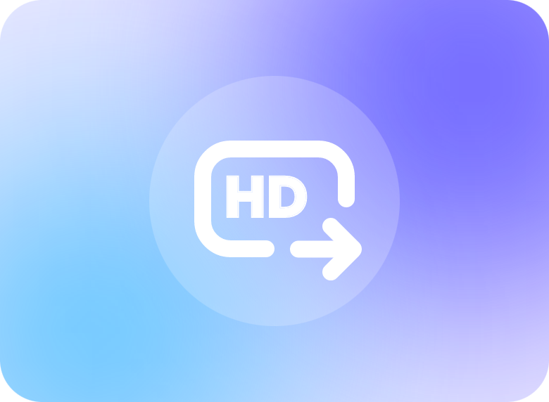 HD video quality icon