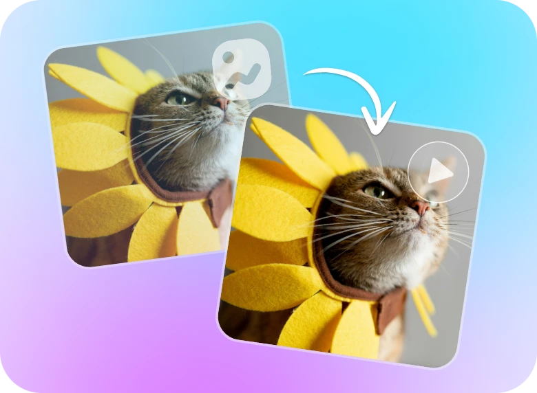 step 2 turn your image into meme video with ai