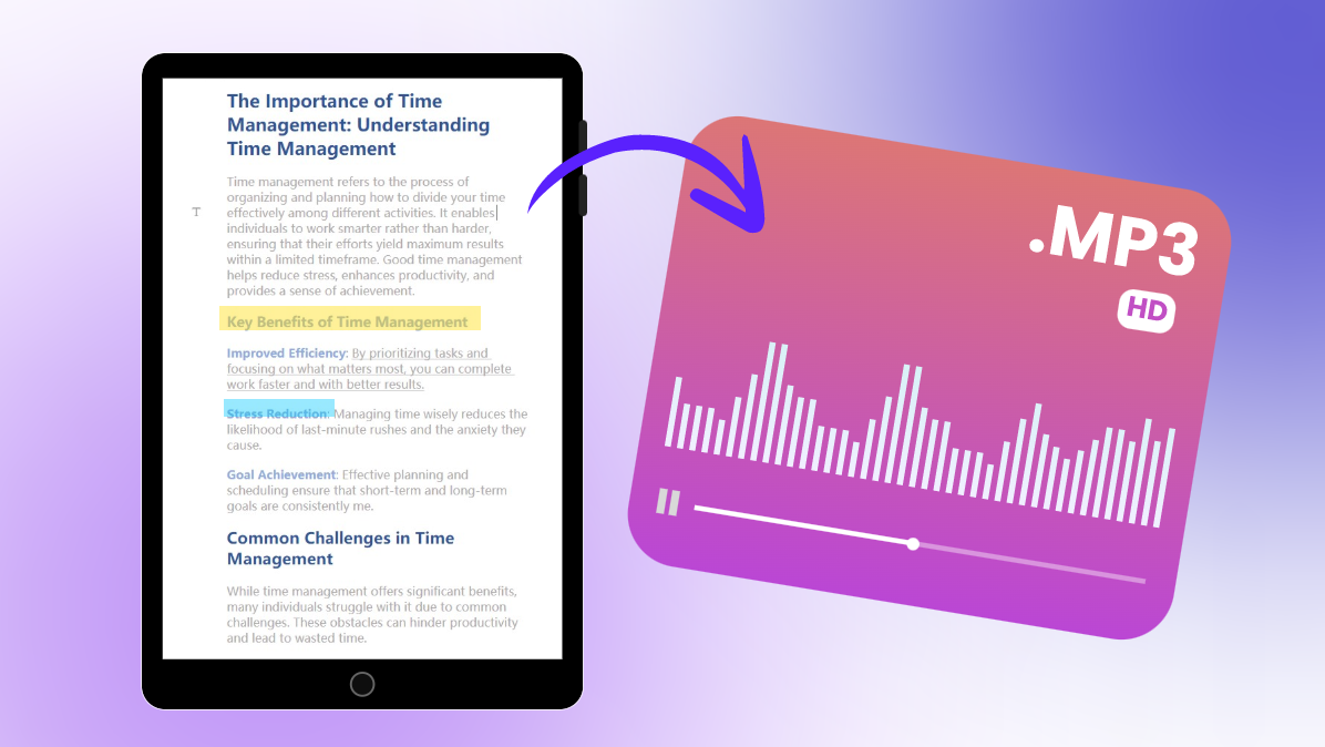 turn notes into podcast audio