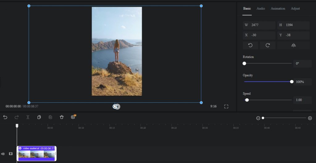 edit a video with Clipfly's video editor